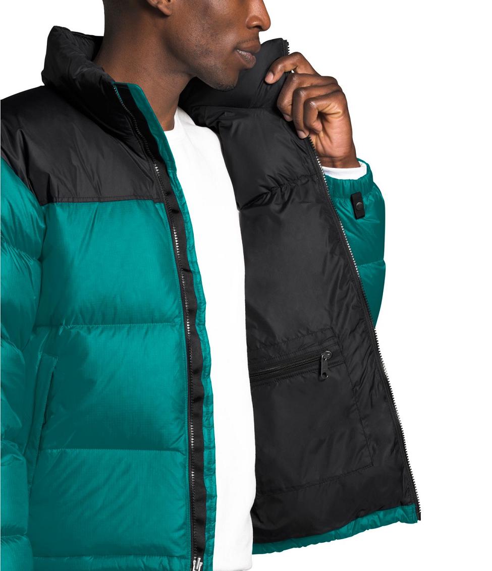 North Face Mens Nuptse Puffer Jacket Discount Store 1996 Jackets Green