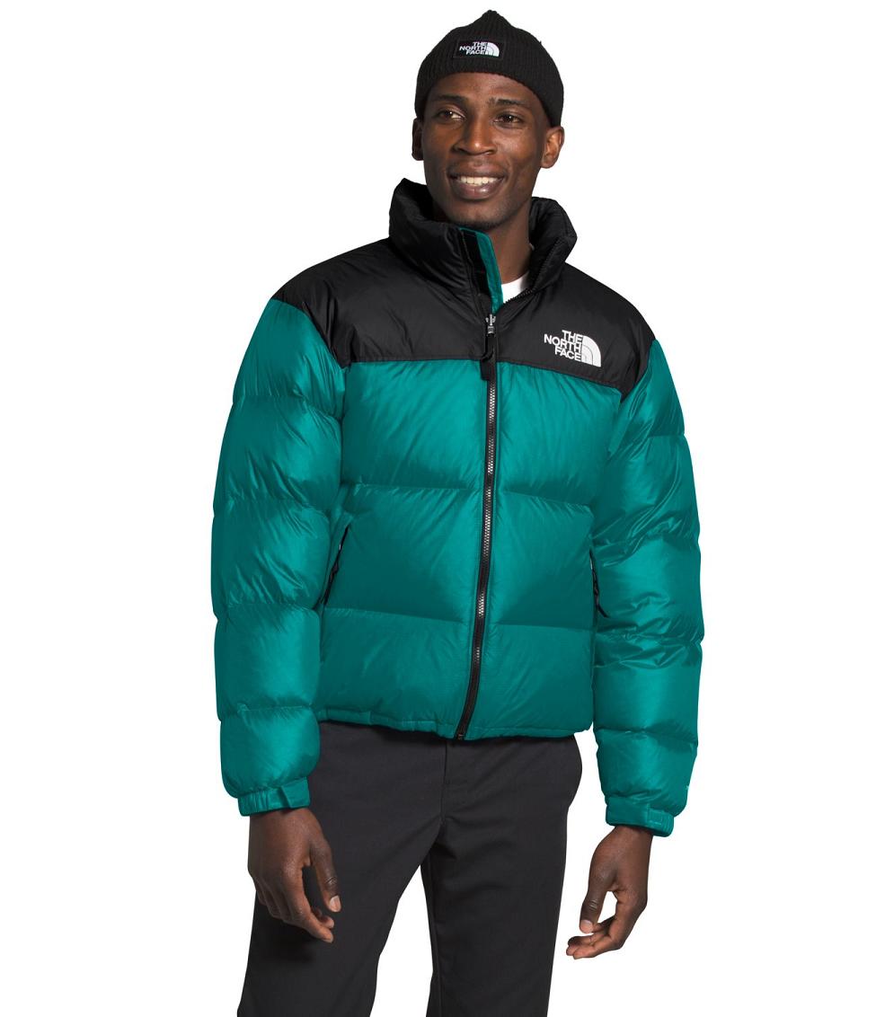 the north face grey puffer