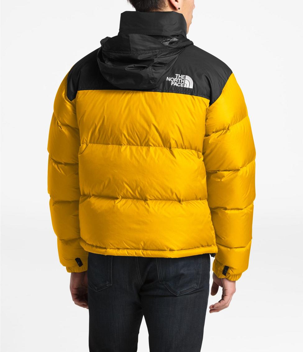 north face yellow puffer