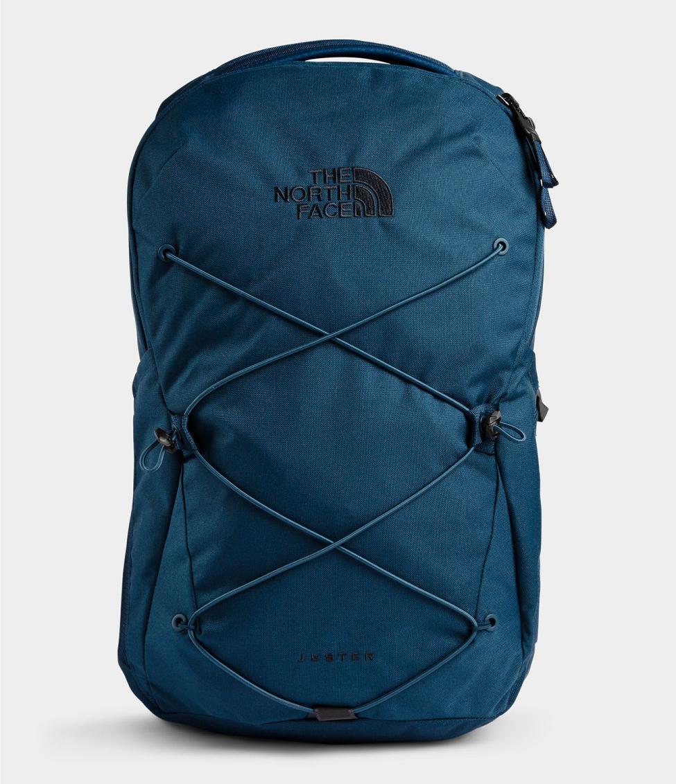 north face backpack in store