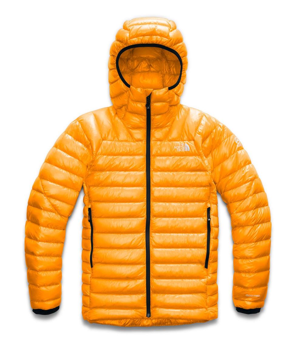 mens orange north face jacket
