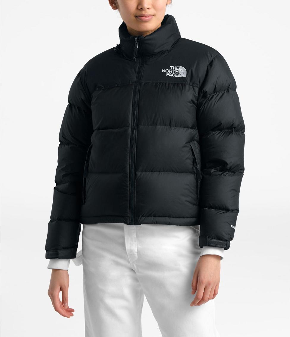the north face jacket womens black