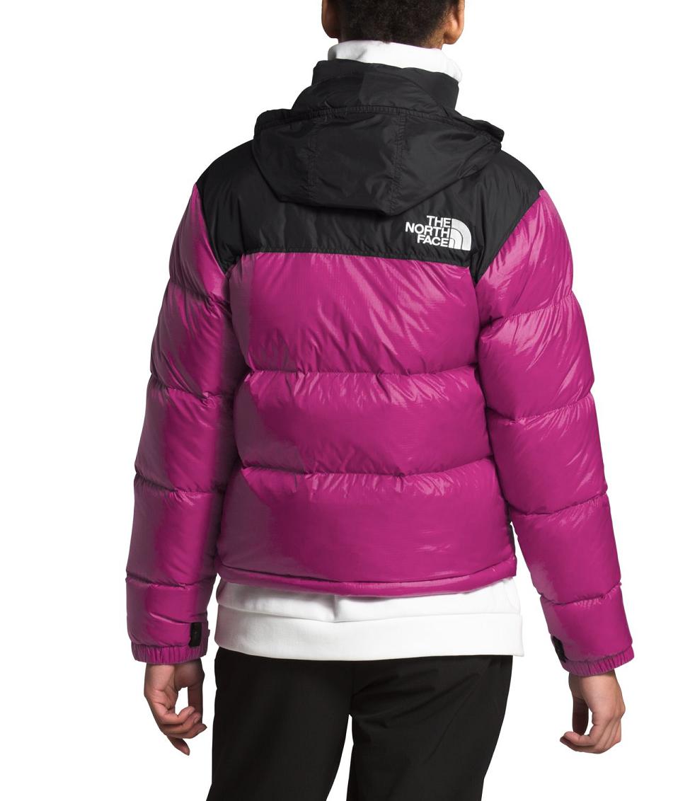 The North Face Womens Nuptse Puffer Jacket Outlet Store 1996 Jackets Purple