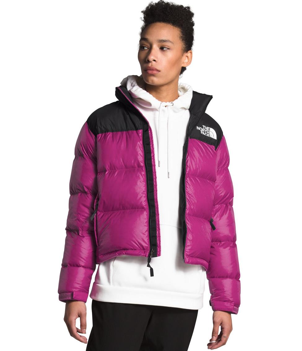 pink puffer north face