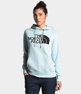 grey and black north face hoodie